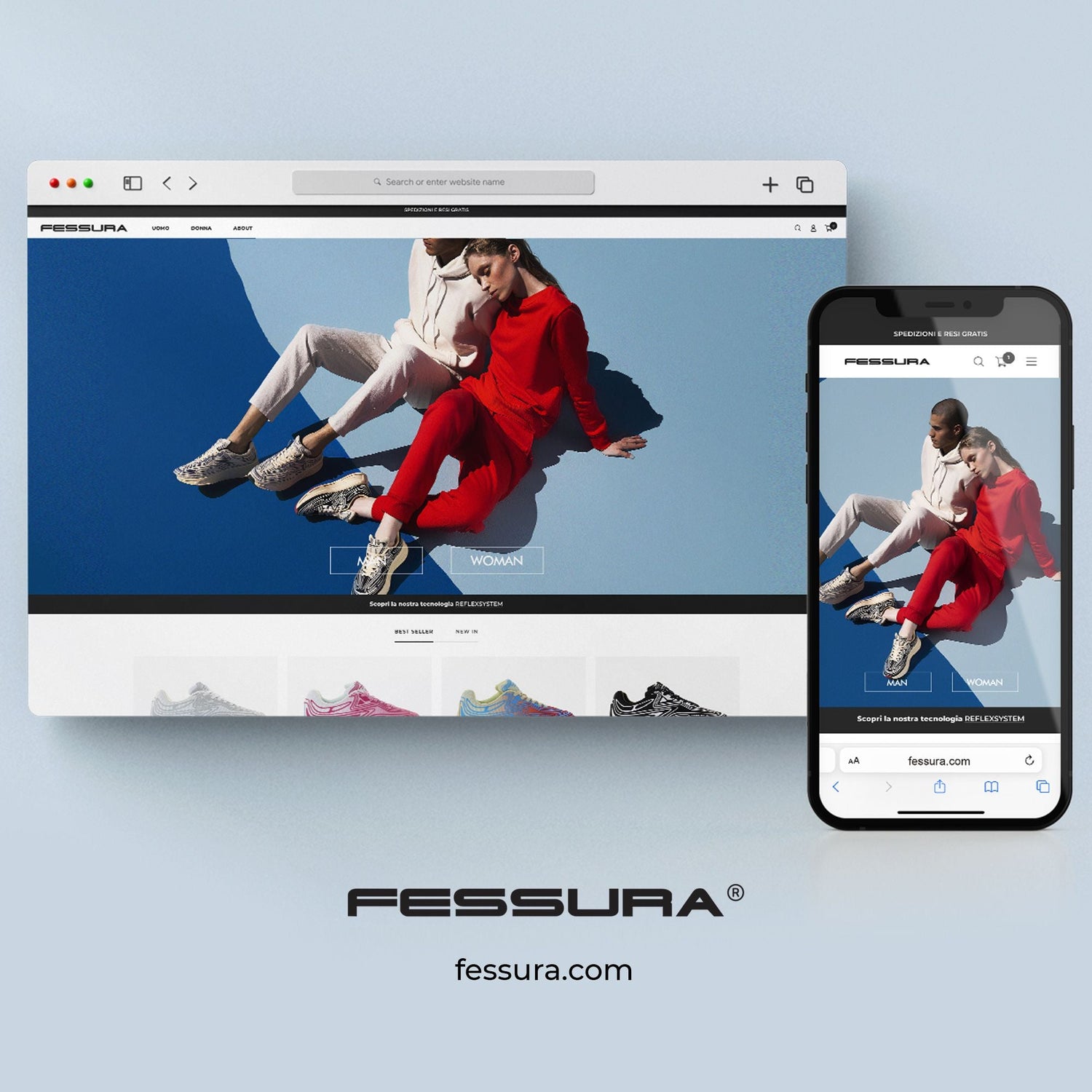 FASHION NETWORK: Fessura raddoppia il fatturato nel primo semestre e lancia il nuovo sito web , Fessura Italia , Fessura